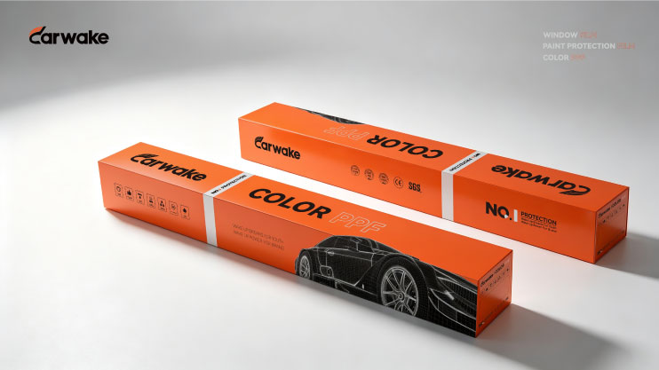 Color wrap film
